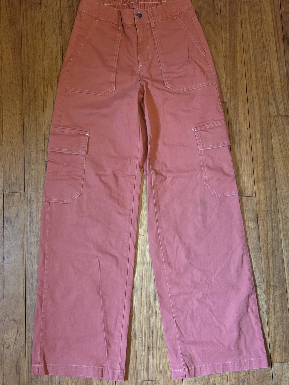 Wild Fable Wide Leg Cargo Pants XS - Salmon Color